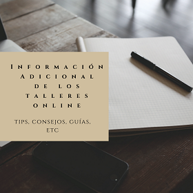 Talleres Online con Info Adicional
